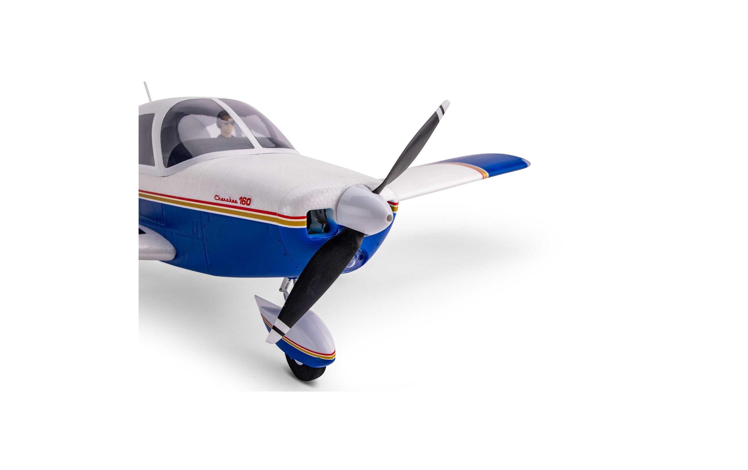 Motorflugzeug PA-28 Cherokee 1300 mm AS3X & SAFE, BNF Basic<br>Piper Cherokee Tiefdecker Scale-Flugmodell mit Spektrum Technik