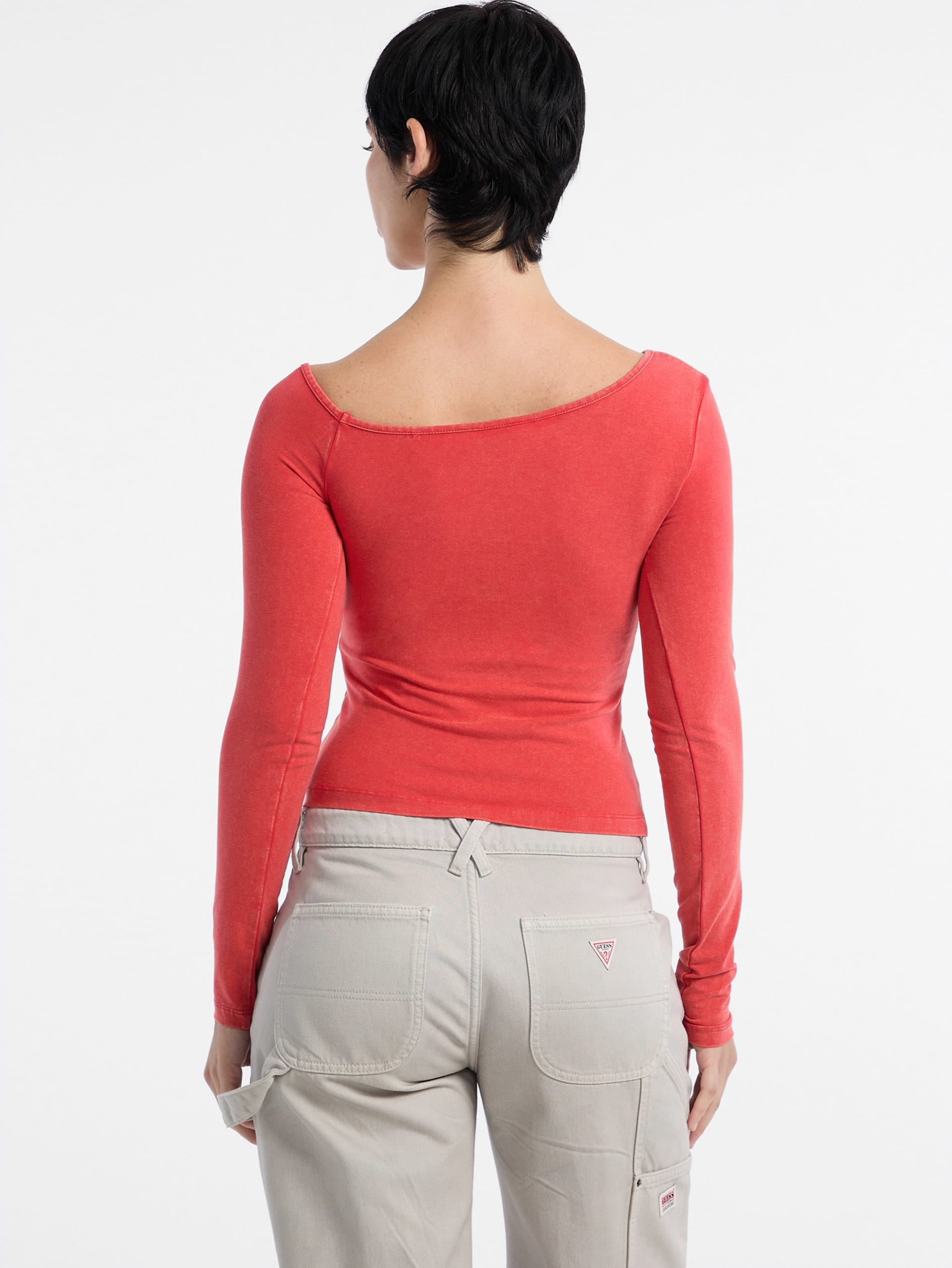 Camiseta ombro a ombro GUESS Originals