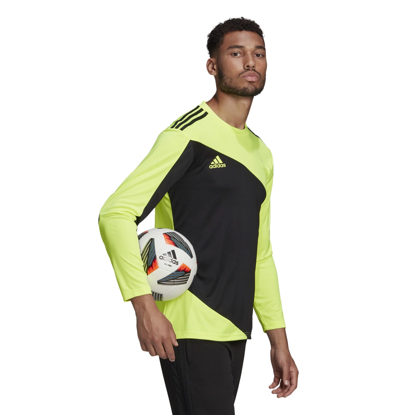 Adidas Squadra 21 Keepersshirt Lange Mouwen Groen Zwart