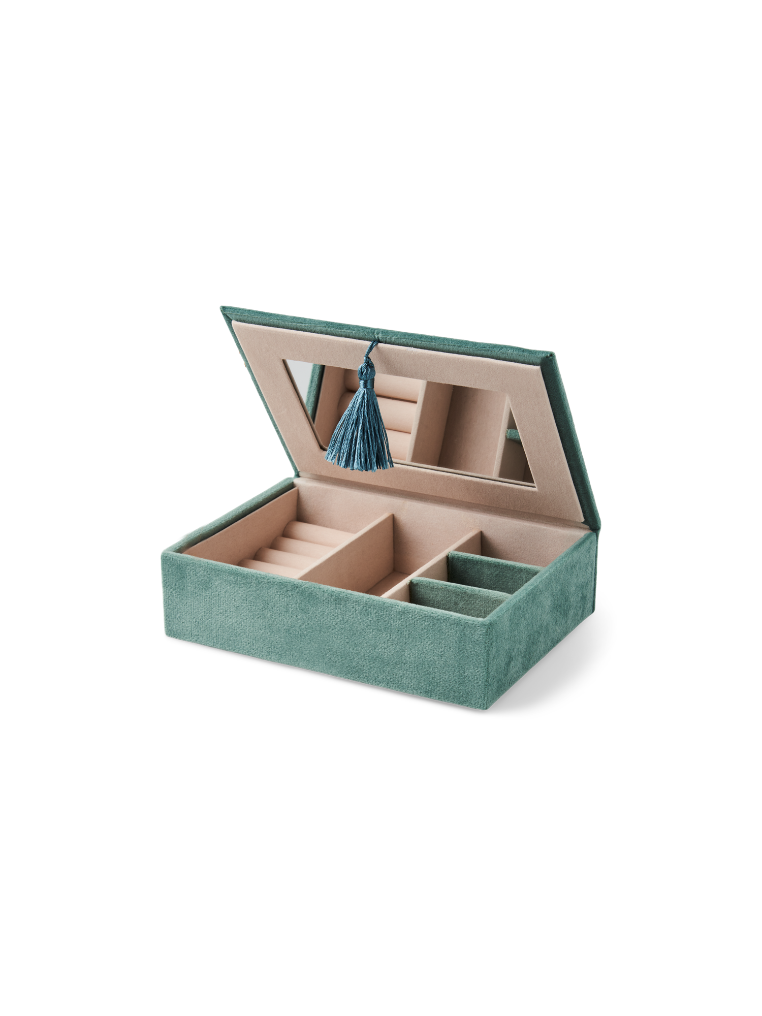 Smykkeskrin | 16 x 11,5 x 4,5 cm. | Dark Rose