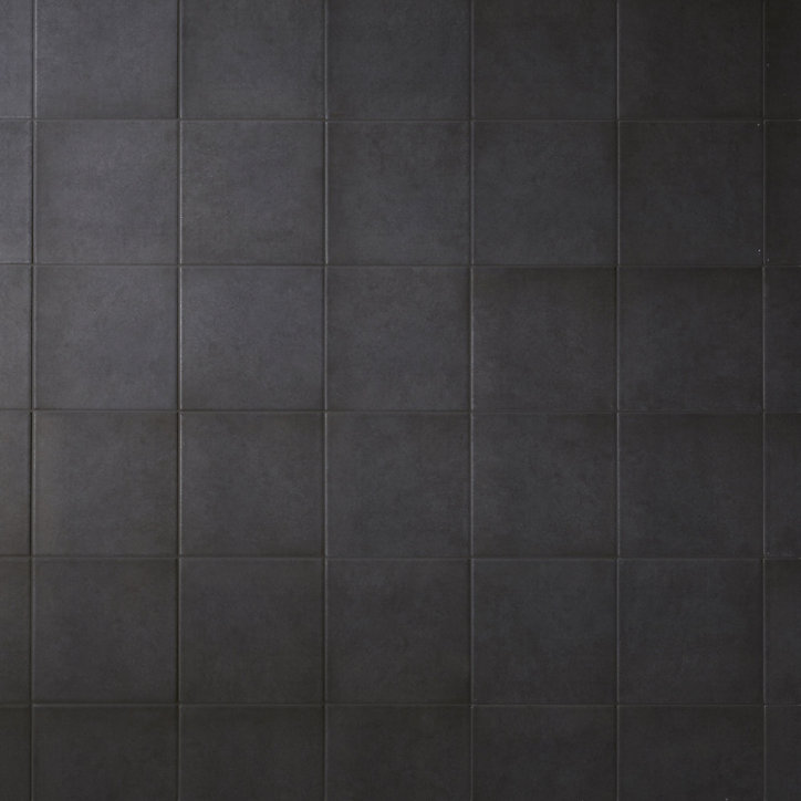Carrelage sol et mur anthracite 20 x 20 cm Konkrete