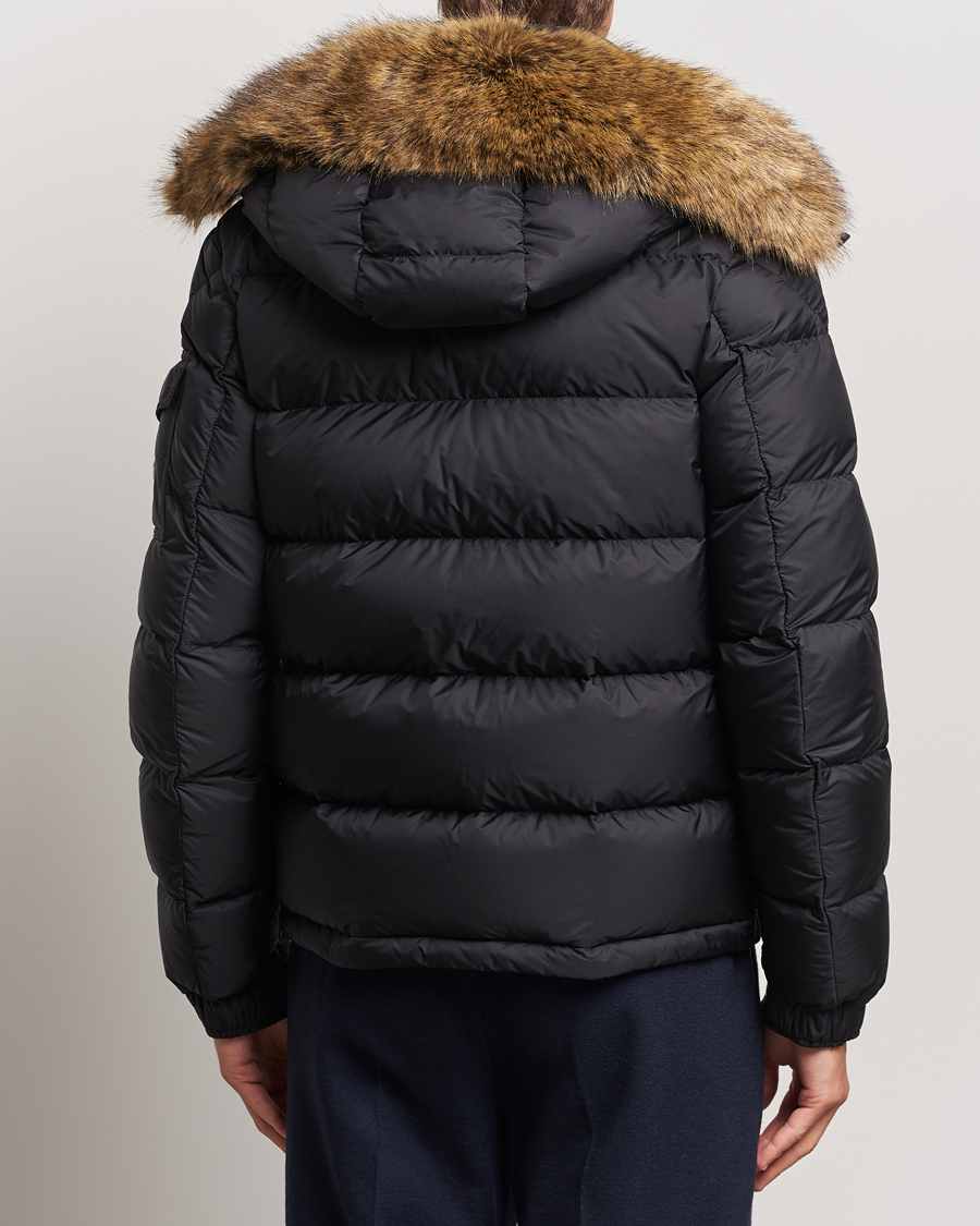 Moncler Maya Faux Fur Jacket Black