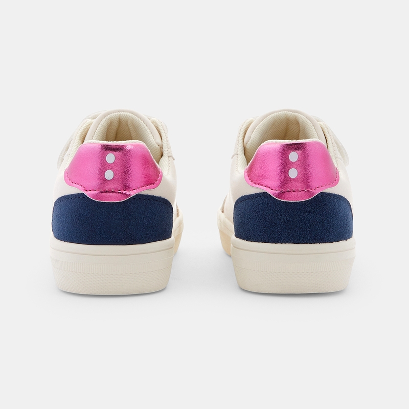 Baskets street blanches fille