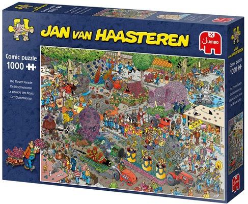 Jan van Haasteren - De Bloemencorso - 1000 stukjes puzzel - Legpuzzel