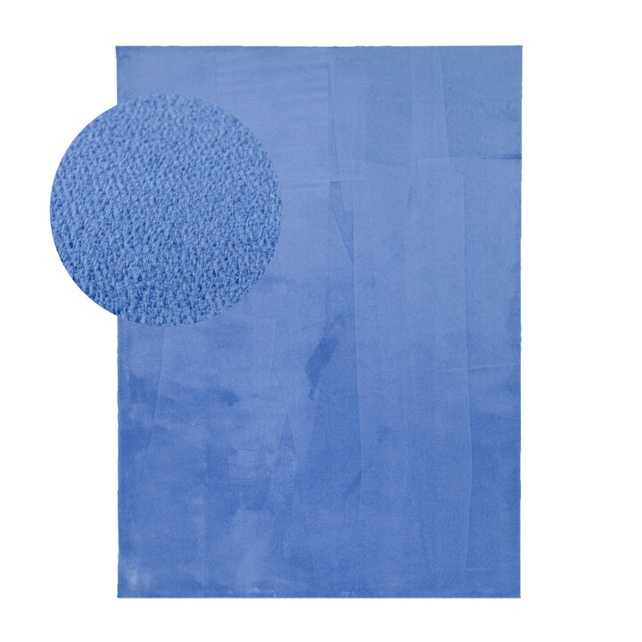 Wasbaar vloerkleed - Vivid Blauw
