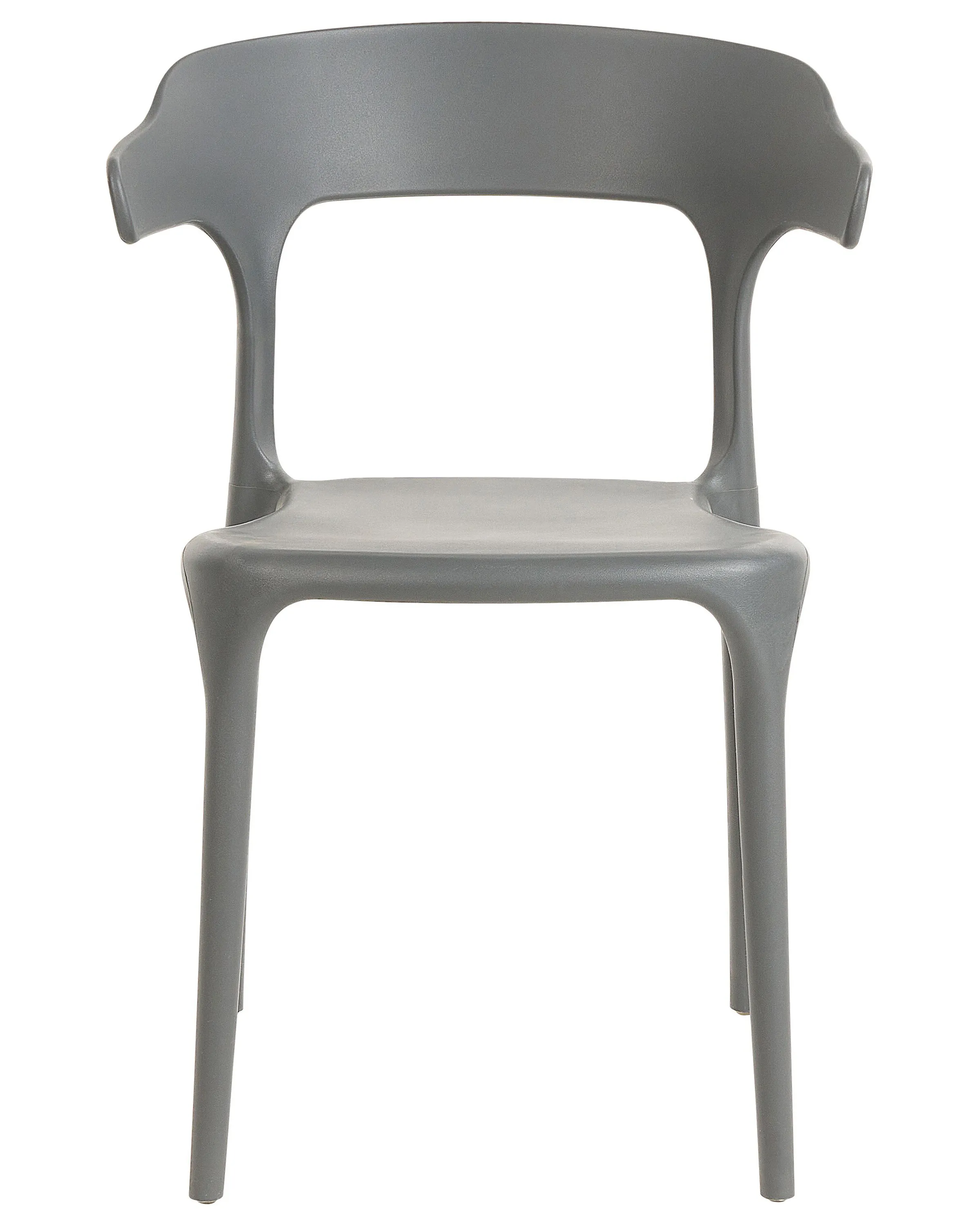 Set van 4 tuinstoelen GUBBIO Grijs