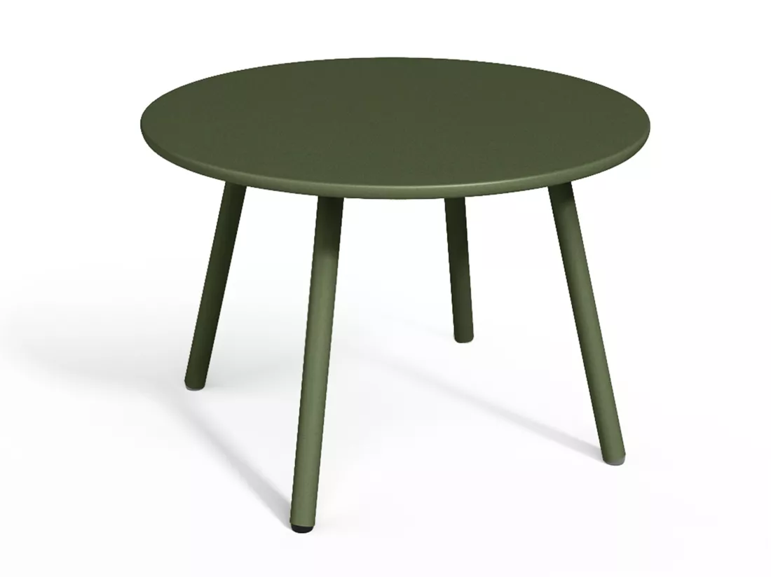 Tables gigognes de jardin en métal - Kaki - MIRMANDE de MYLIA