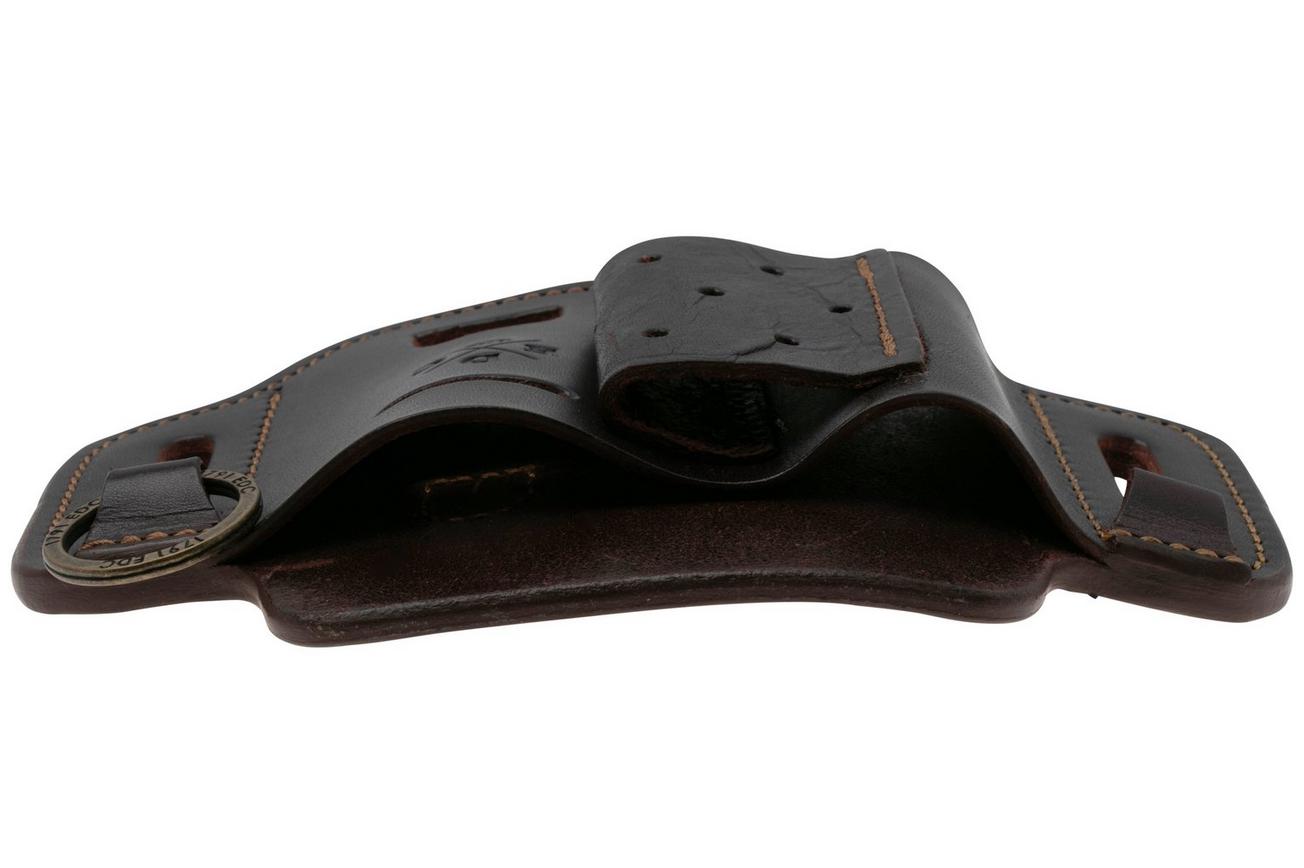 1791 EDC Heavy Duty Easy-Slide Large Flex Tool Organizer EDC-HD-ES-LF-BUR-A Burgundy, lederen riemholster