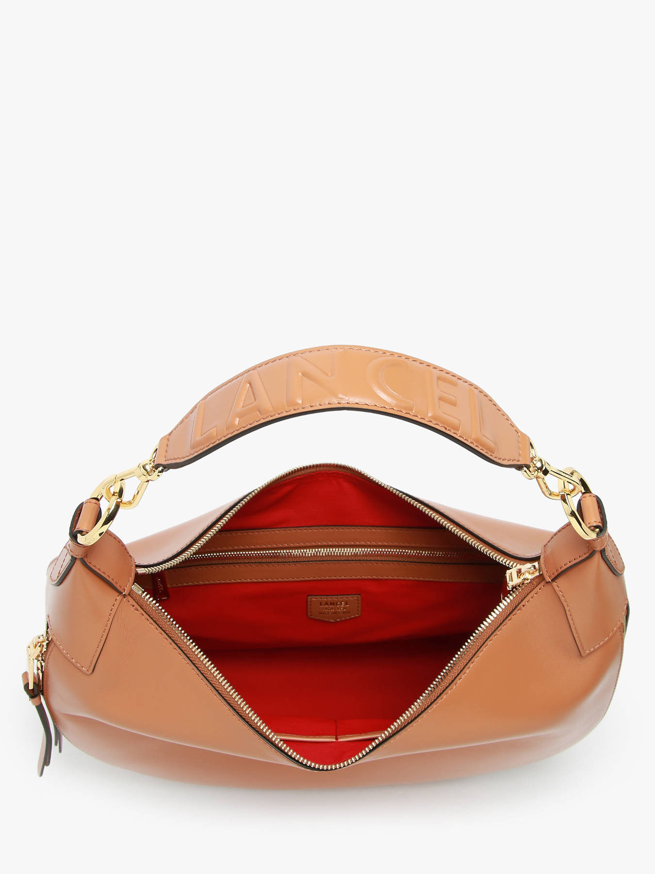 sac port paule Origami cuir LANCEL