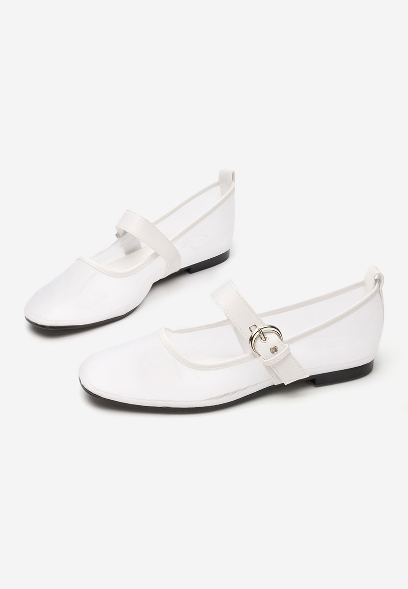 Ballerines femme blancs Albina