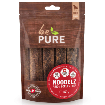 bePure Hundesnack Noodelz Rind 150g