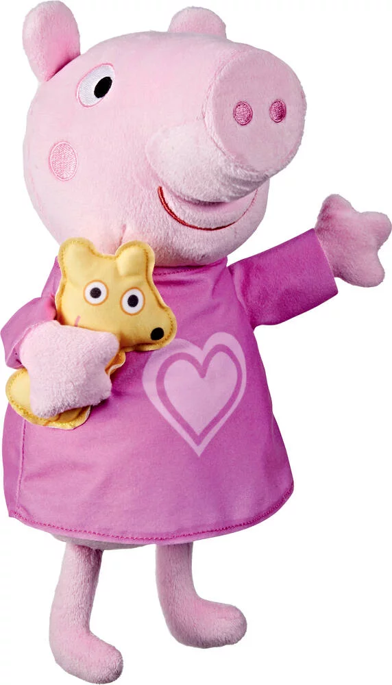 PEPPA PIG - PELUCHE BERCEUSE - 28 CM