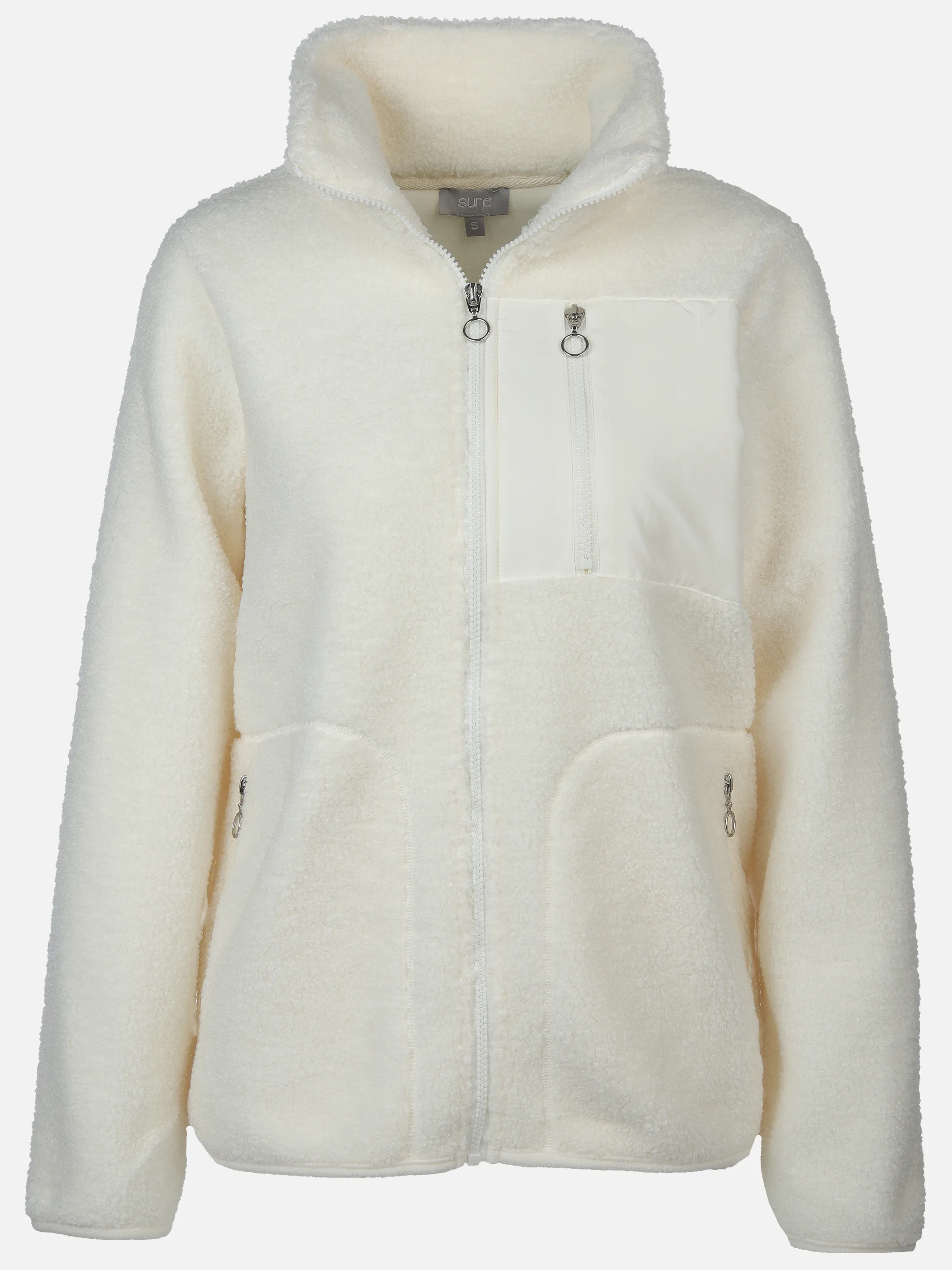 Damen Teddy-Cardigan