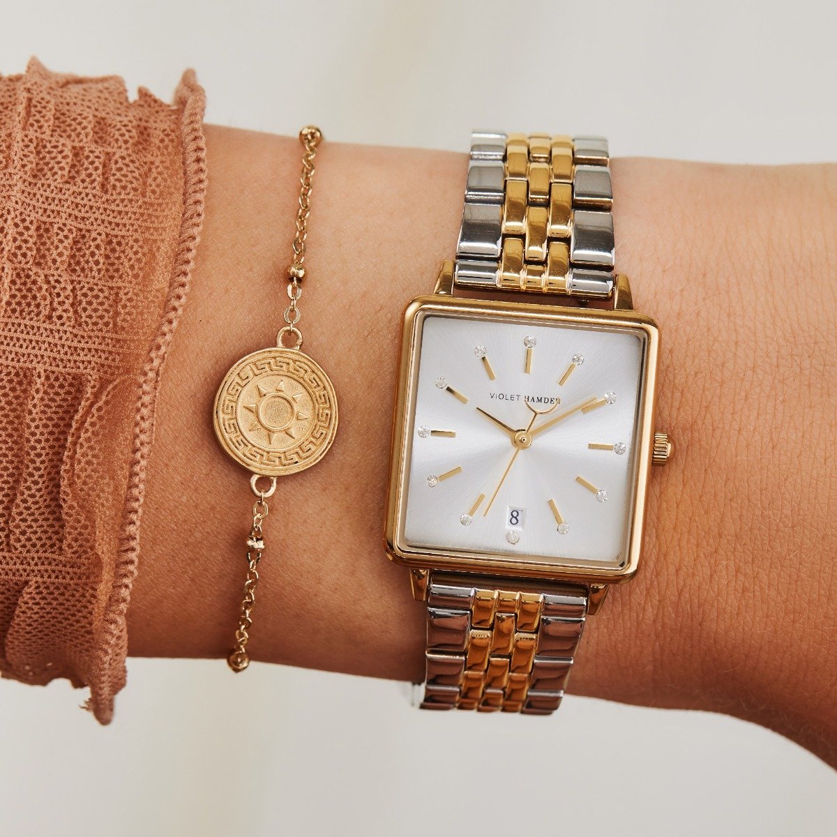 horloge Violet Hamden Violet Hamden Goud