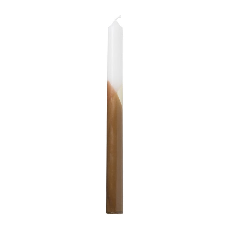 Dinerkaars dip dye - cognac - ⌀2x25 cm