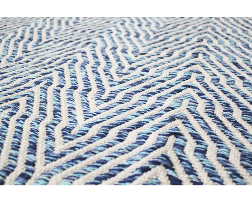 Fleckerlrug Venus 510 blauw 160x230 cm