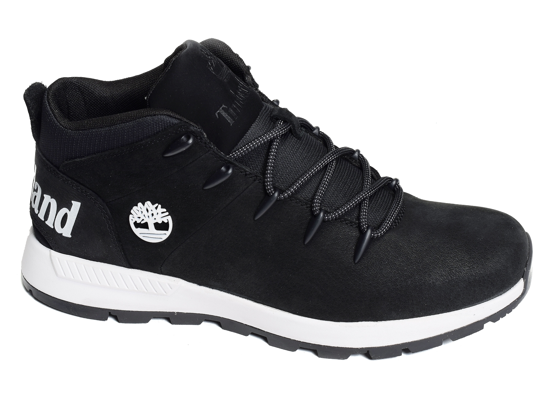 Sprint trekker mid noir blanc