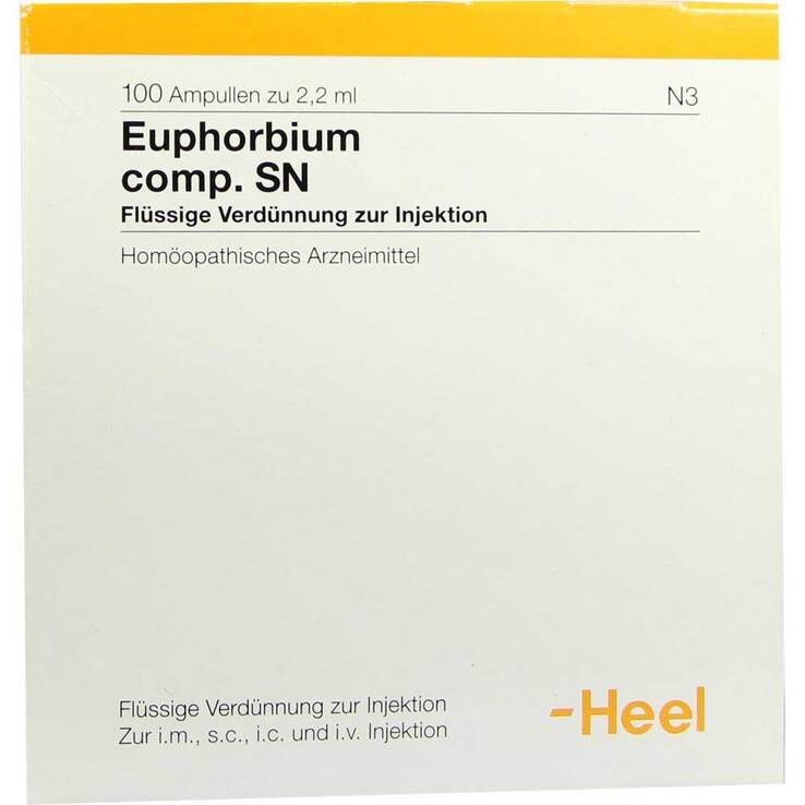Euphorbium Compositum SN Ampullen, 100 St