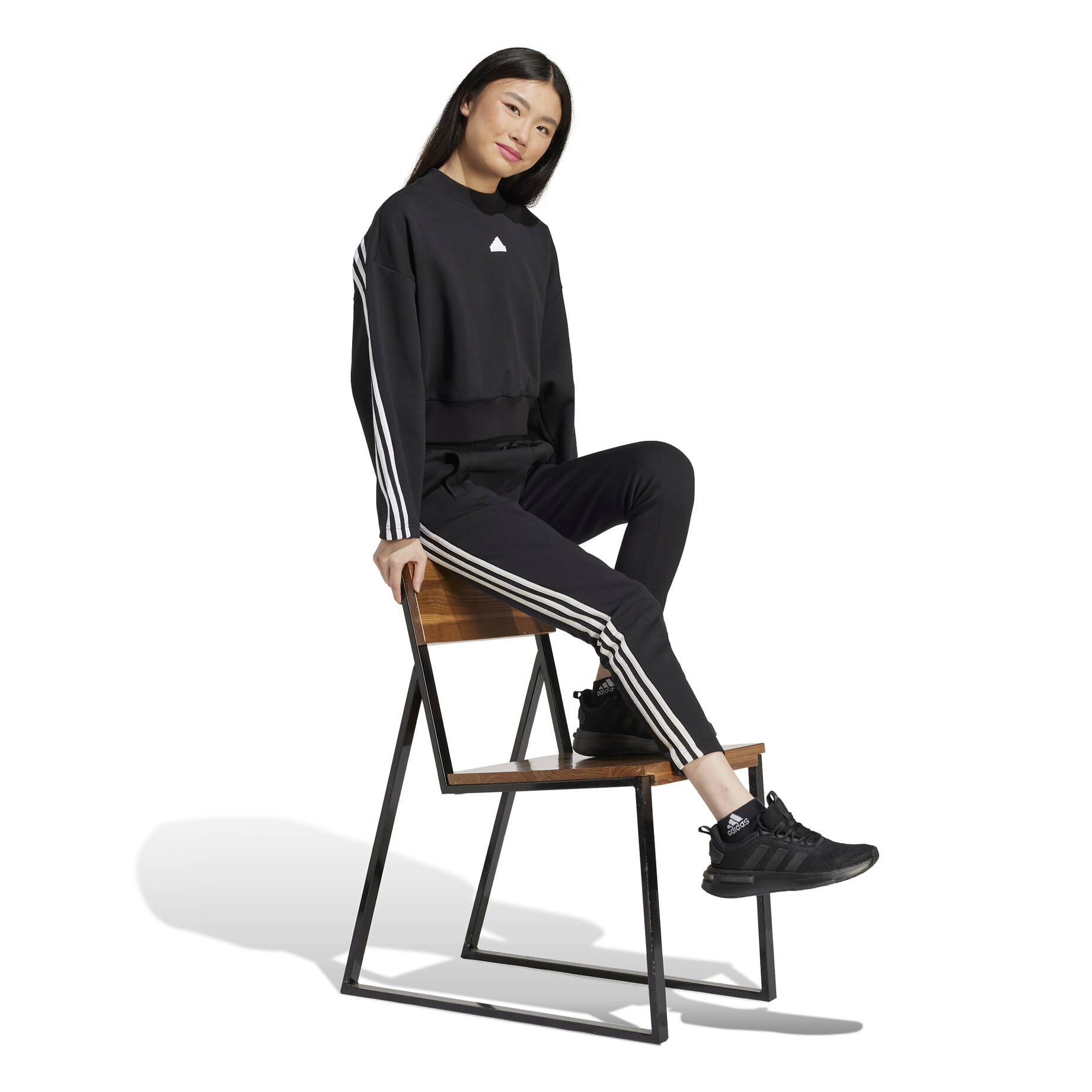 adidas Sportswear| Damen Sweatshirt W FUTURE ICONS 3 STRIPES SWT
