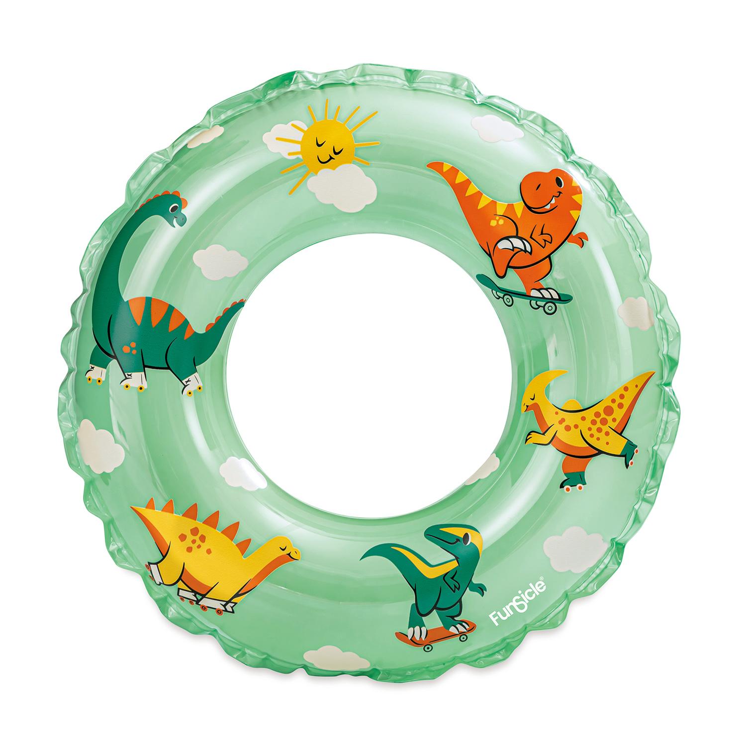 BOUEE RONDE ENFANT FRUITS OU DINOSAURES D.61CM
