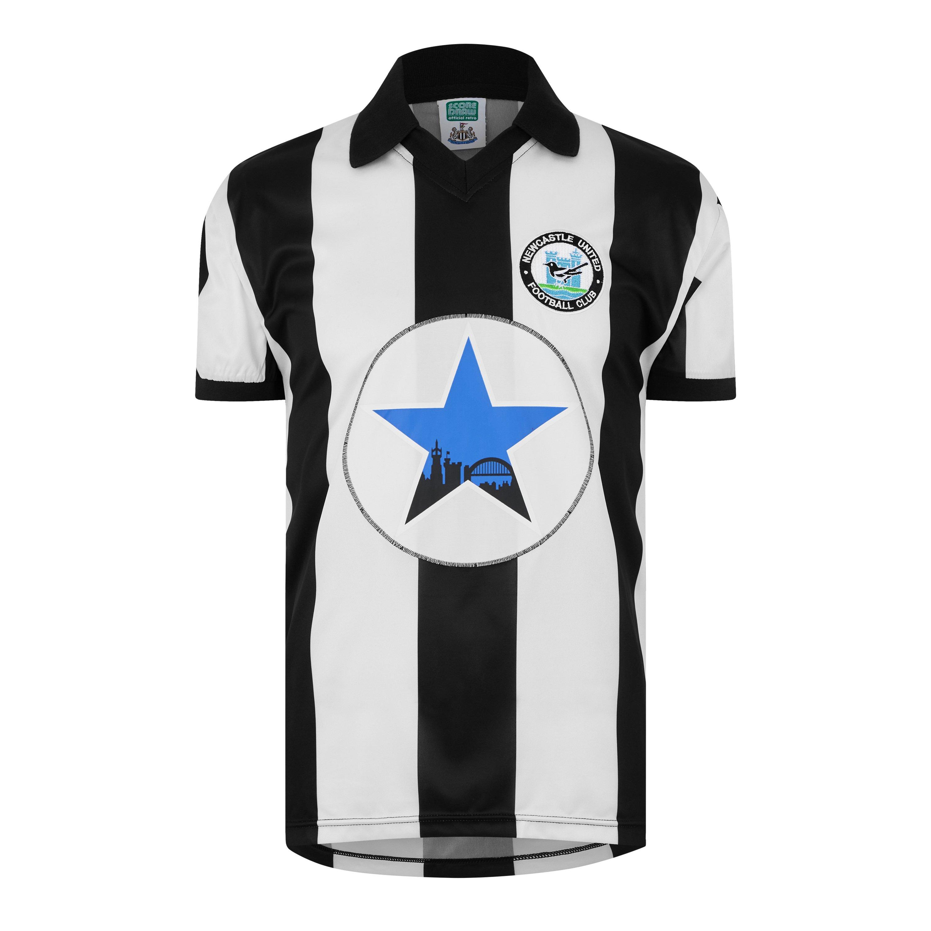 Score Draw SD Newcastle United 1982 Home Shirt Adults