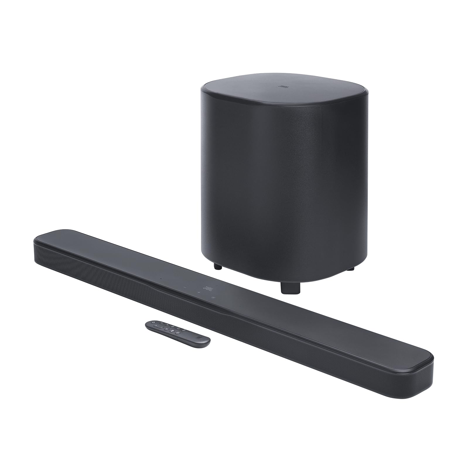 JBL Bar 500 MK2, Barre de Son Bluetooth 5.1 canaux pour TV avec Caisson de Basses de 25,4 cm, Dolby Atmos, HDMI eARC, Wi-FI, vidéo 4K, PureVoice 2.0 e
