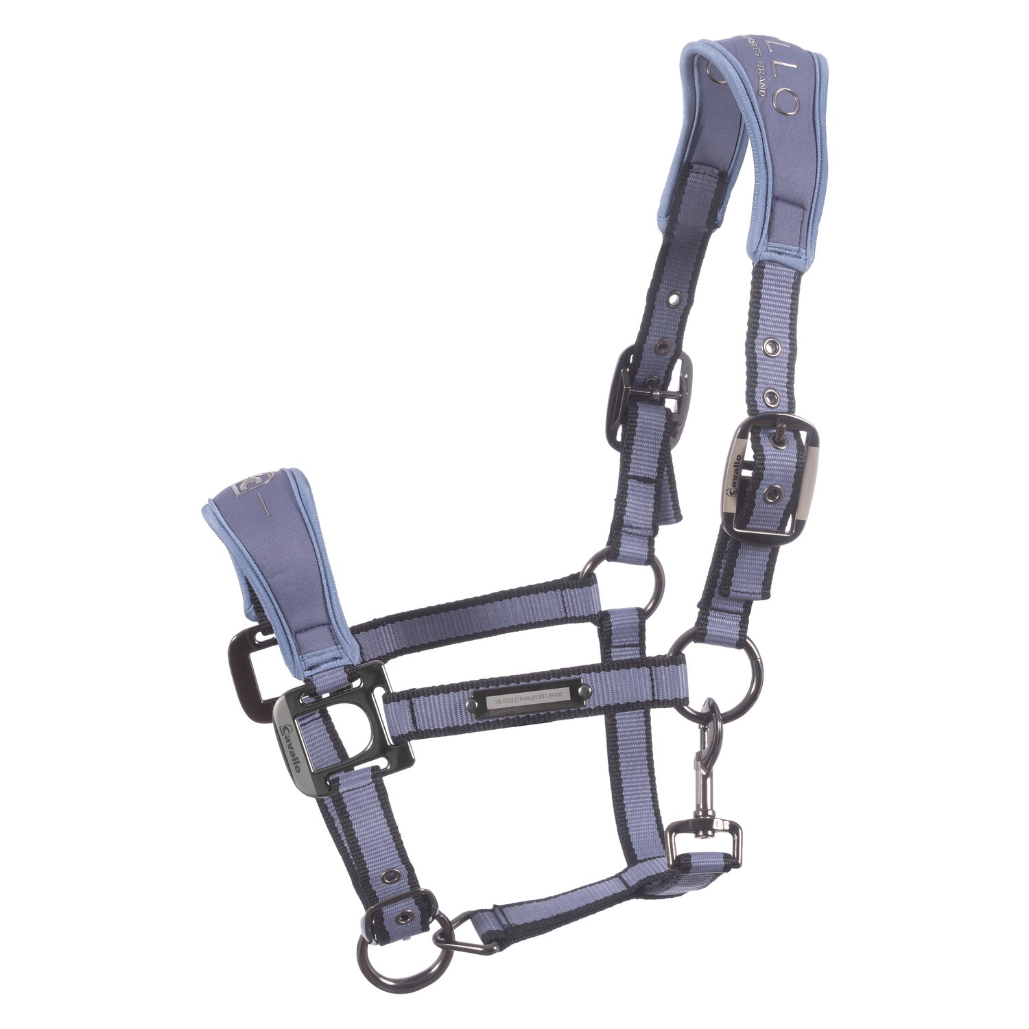 Cavallo Halfter CAVAL SOFTSHELL  - blue shadow - Pony