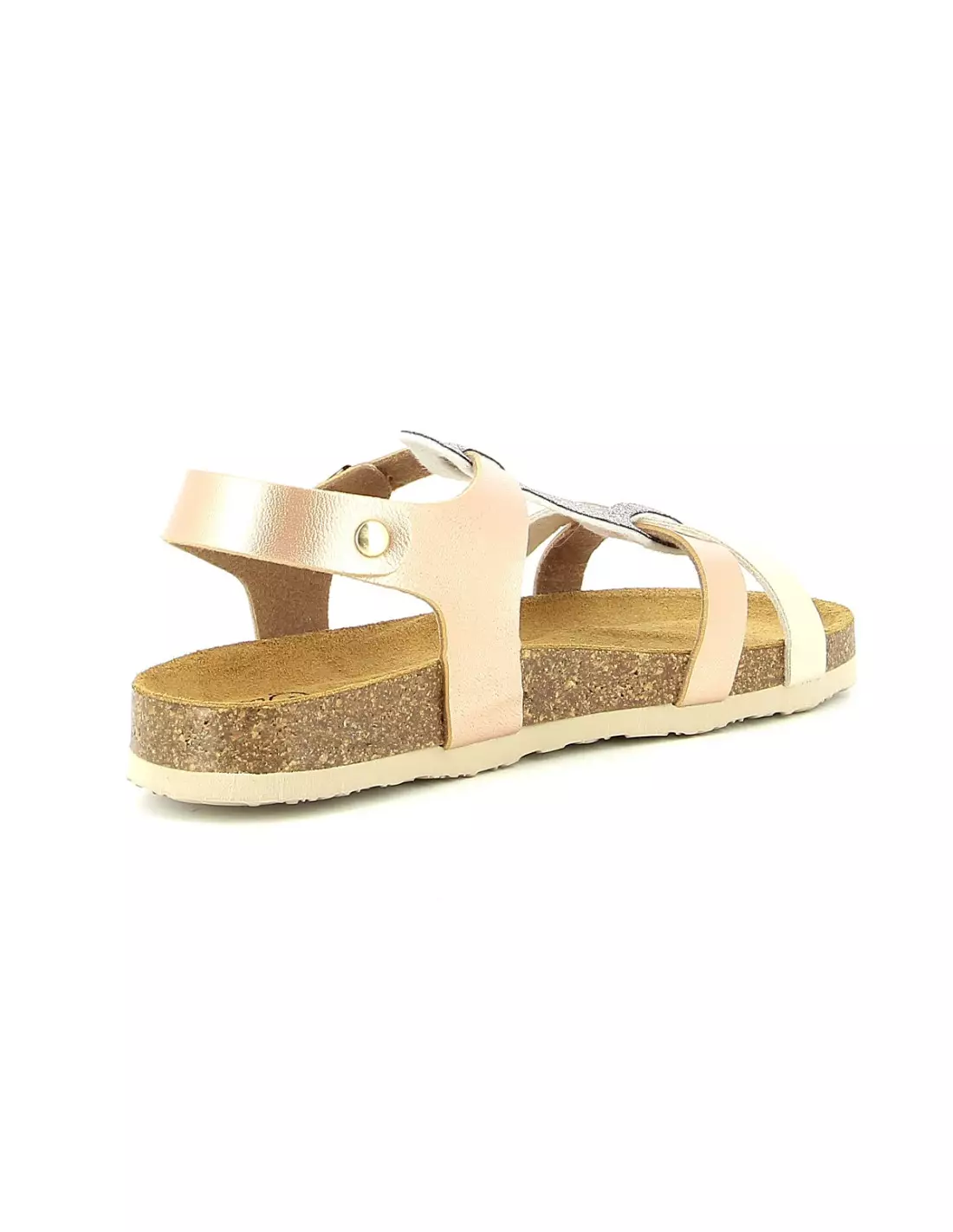 PLAKTON CROSS - Sandales & nu-pieds Glitterfinolaminado
