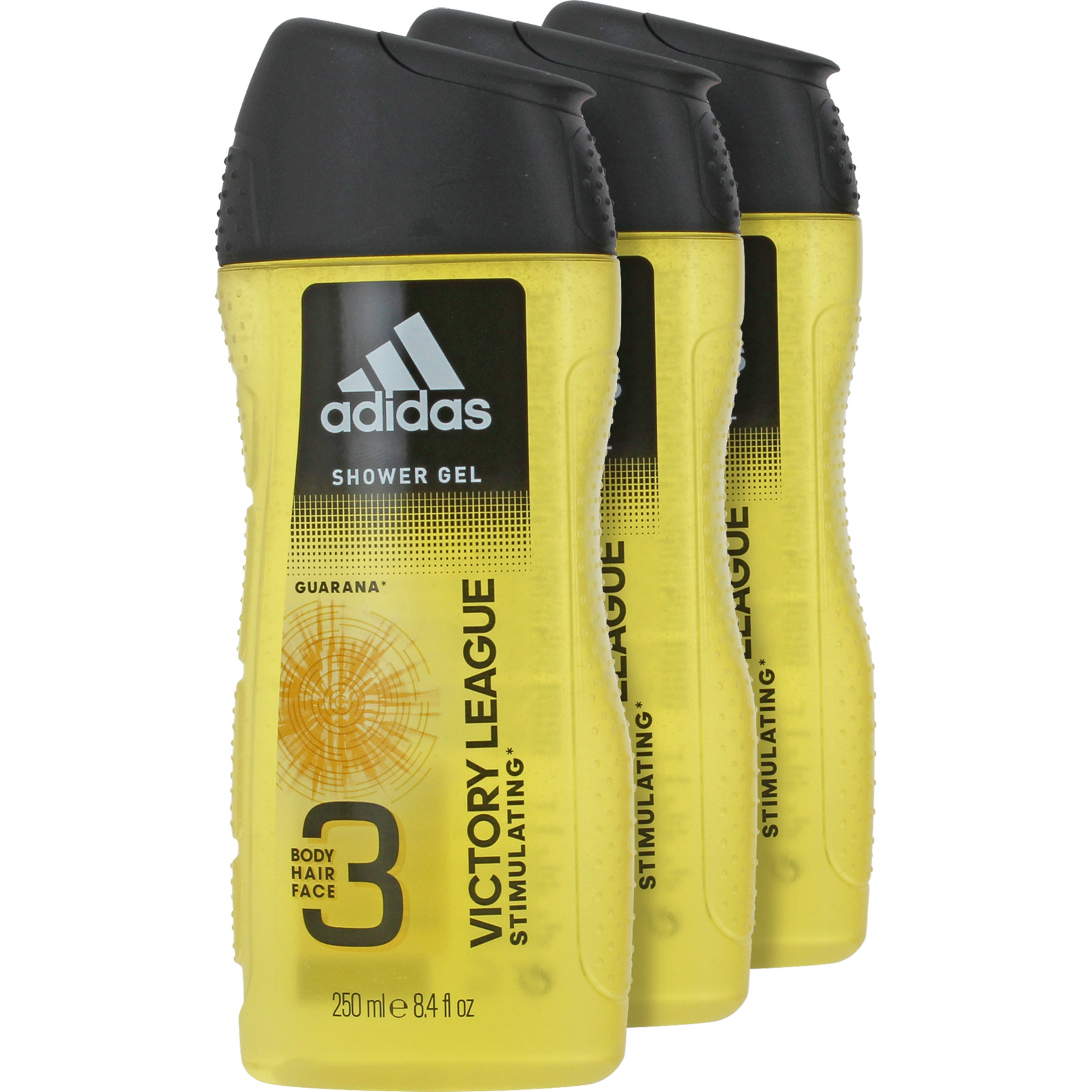 Adidas Duschgel 3 in 1 Victory League 3 x 250 ml