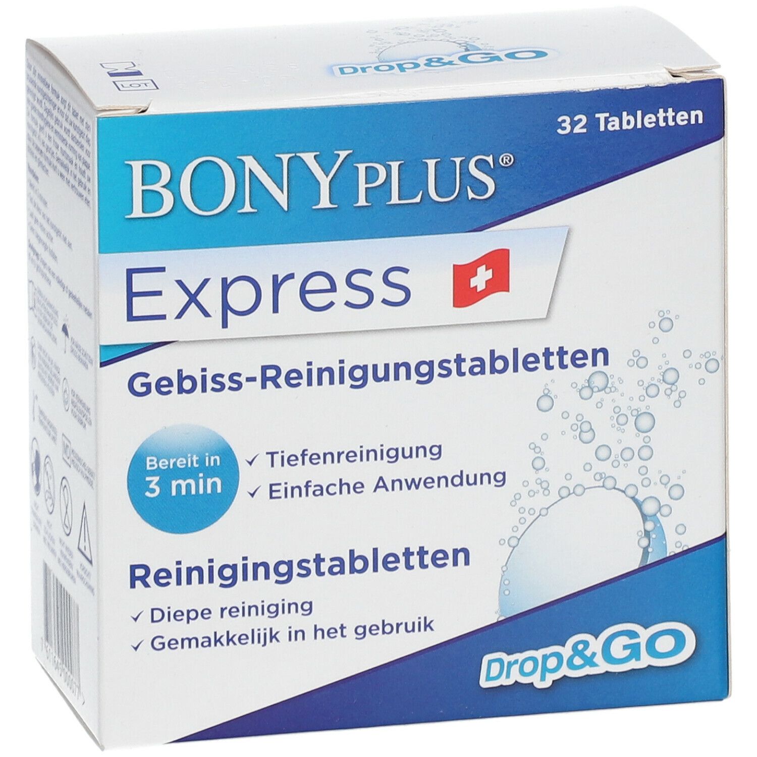 BONYplus® Reinigungsbrausetabletten