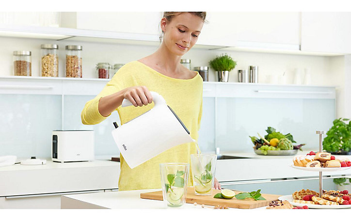 Bouilloire 1 L Braun WK 3000 WH blanc