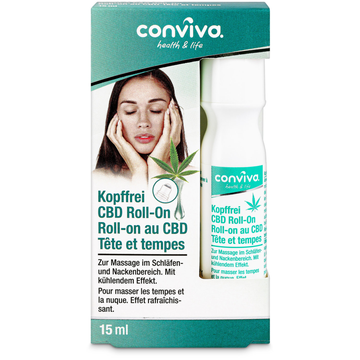 conviva Kopffrei CBD Roll On