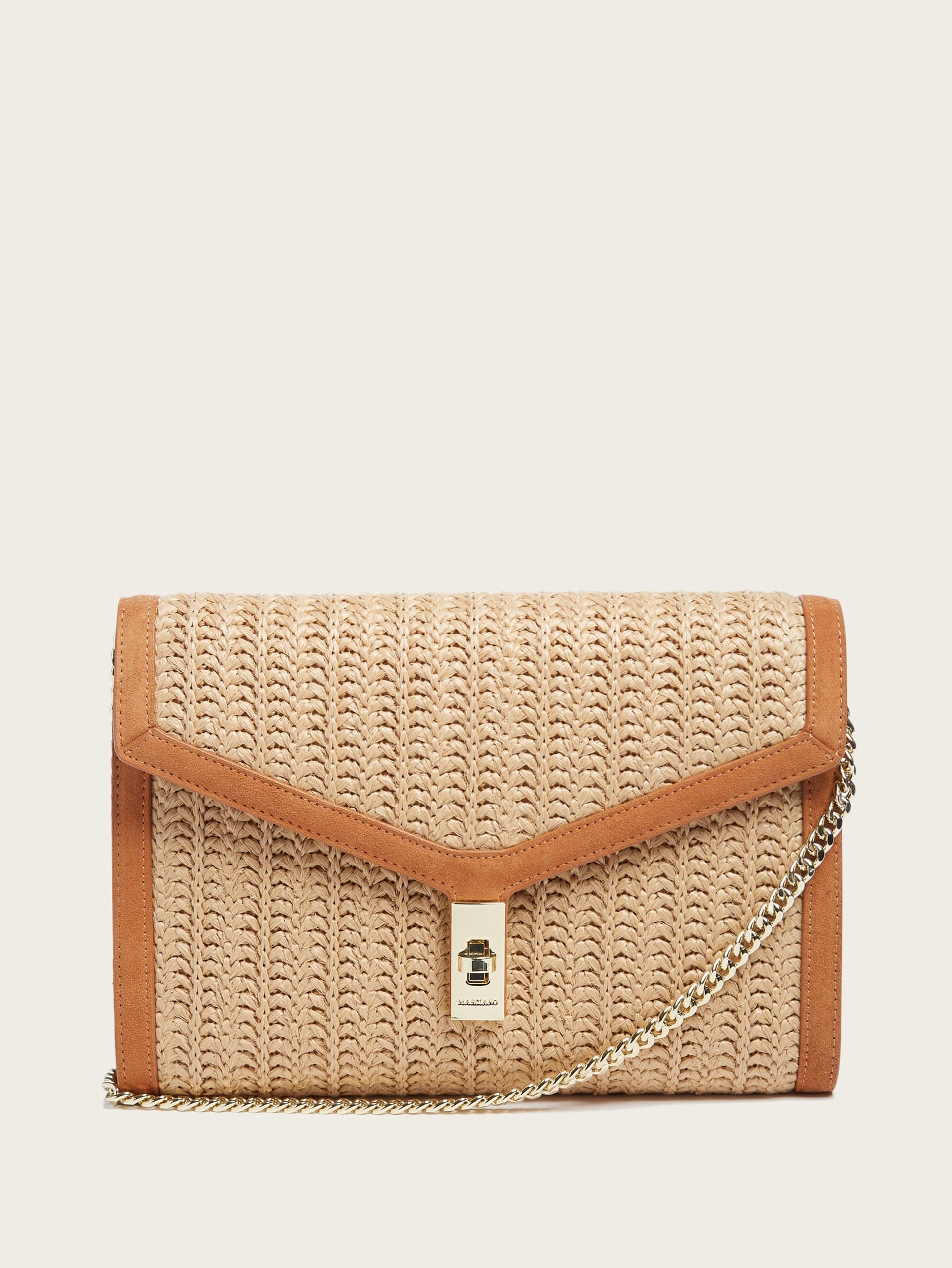 Bolsa transversal Lisa Raffia Envelope