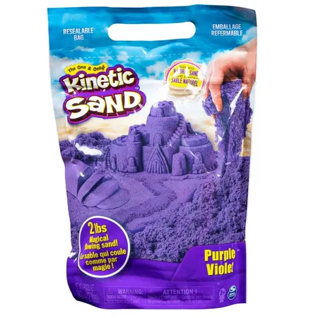 Spin Master Kinetic Sand magischer Sand lila, 907 g