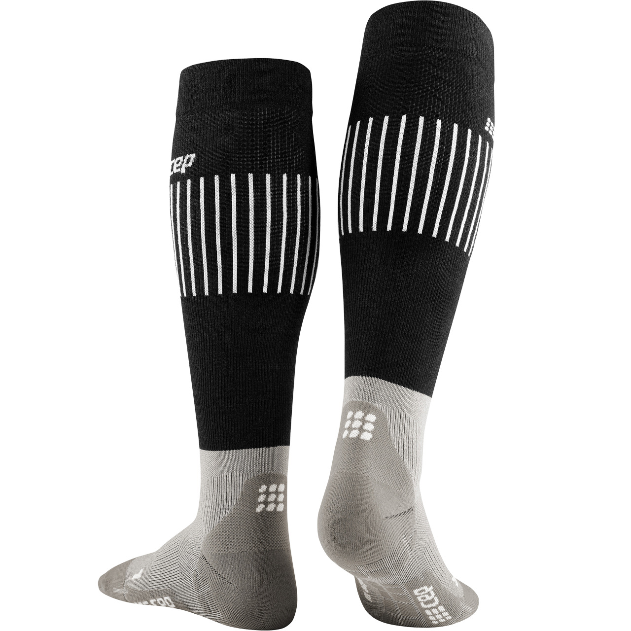 CEP Herren Skisocken ULTRALIGHT COMPRESSION black/grey | Skisocken | Skibekleidung | Herren | XSPO-Fashion