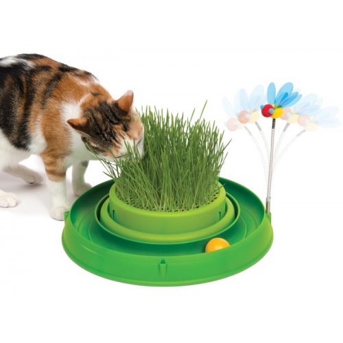 Circuito germinador Catit Play para gatos