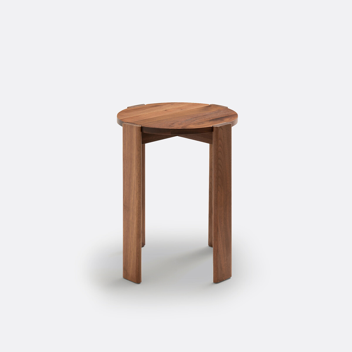 LA REDOUTE INTERIEURS<br>Mesa lateral ou de cabeceira em nogueira POKHARA