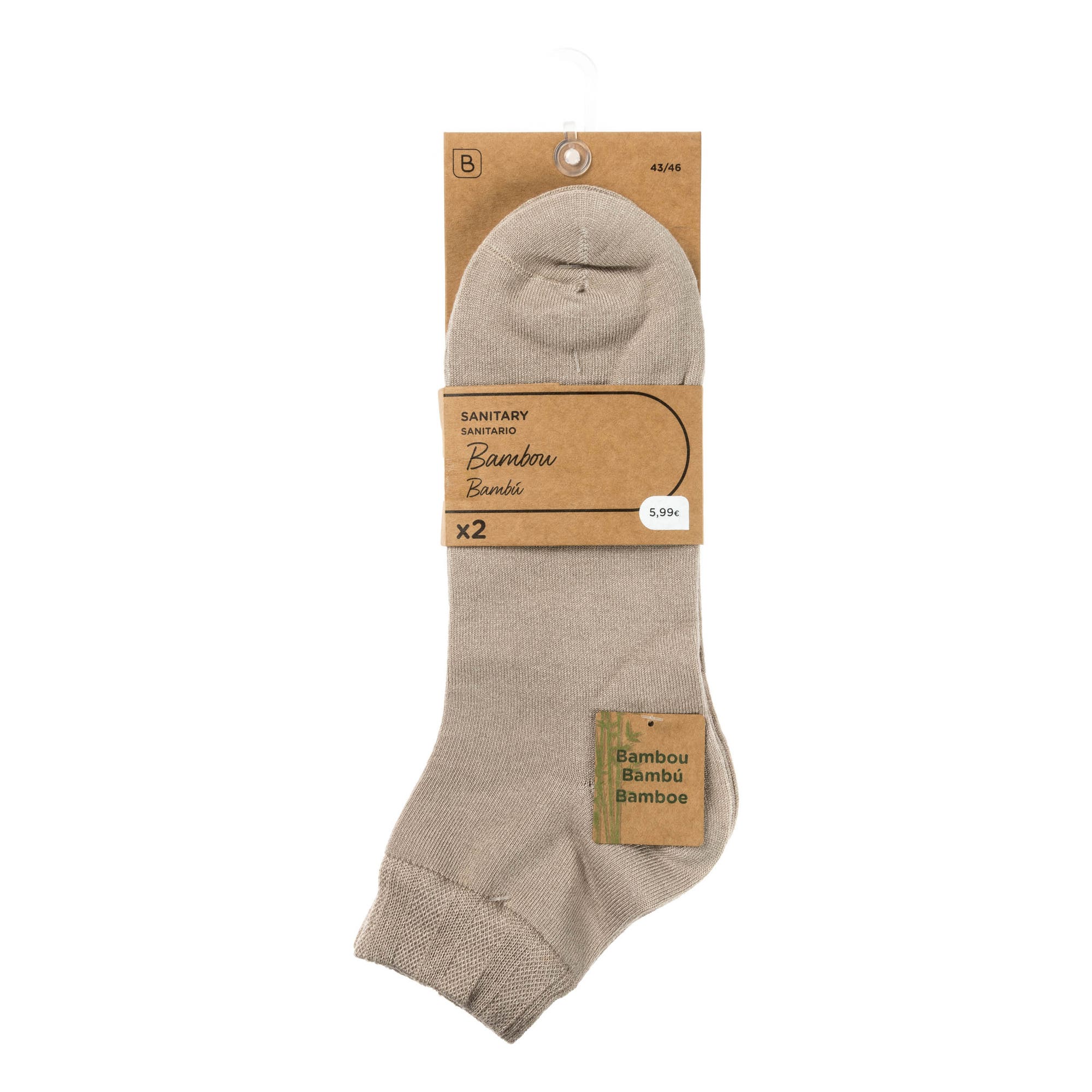Chaussettes Homme beige