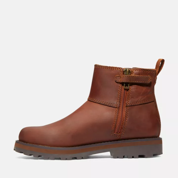 Chelsea boots Courma Kid pour enfant en marron