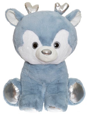 Teddykompaniet Kosedyr 65 cm Rådyr, Blågrønn