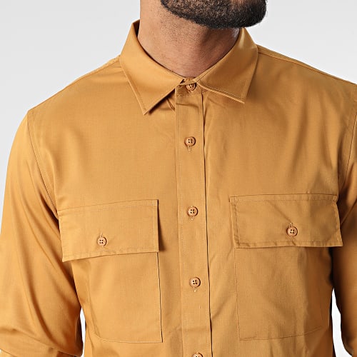 Chemise Manches Longues J529 Camel