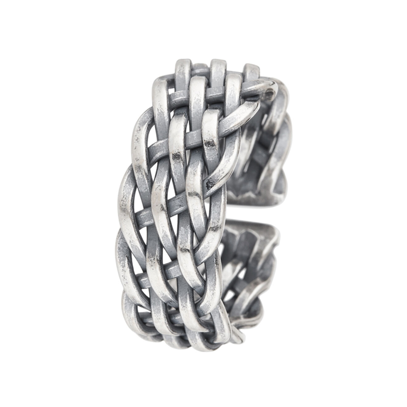 Jacobson Bague ajustable Barry en Argent