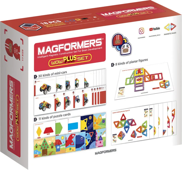 Magformers Magformers WOW plus set