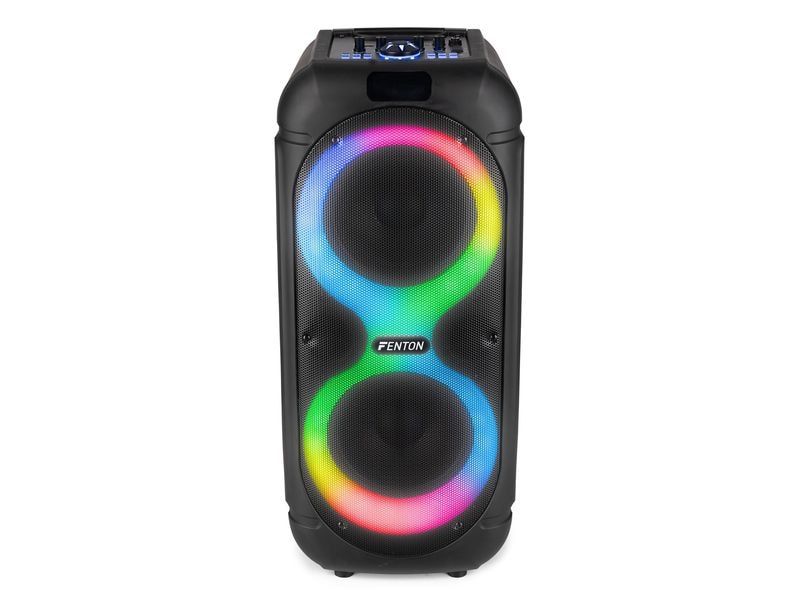 Fenton Track510 Schwarz Party-Lautsprecher mit USB/microSD-Mediaplayer