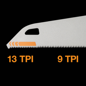 Fiskars handzaag 550mm 11TPI PowerTooth