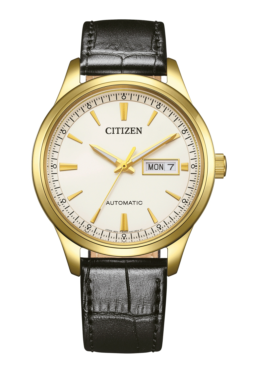 Citizen Automatik Herrenuhr gold NY4059-09AE