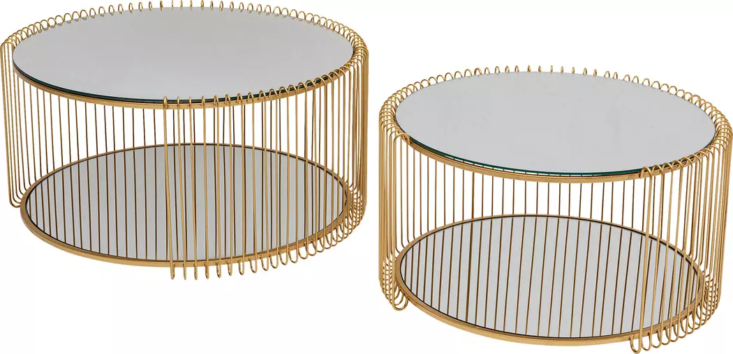 Couchtisch Wire Double 87674 2er Set
