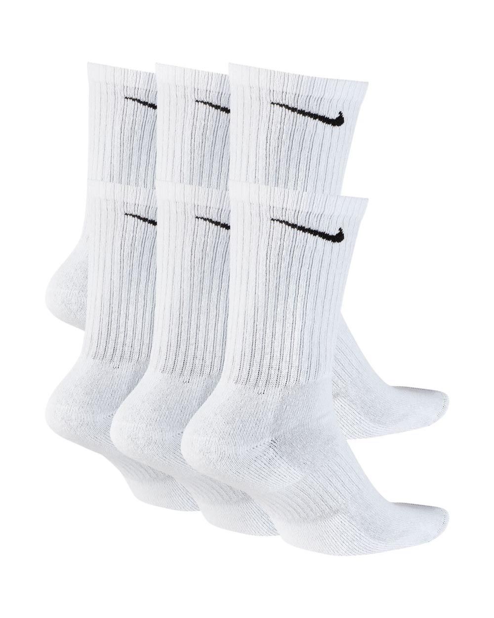 Lot de 6 paires de chaussettes Nike Everyday Blanc