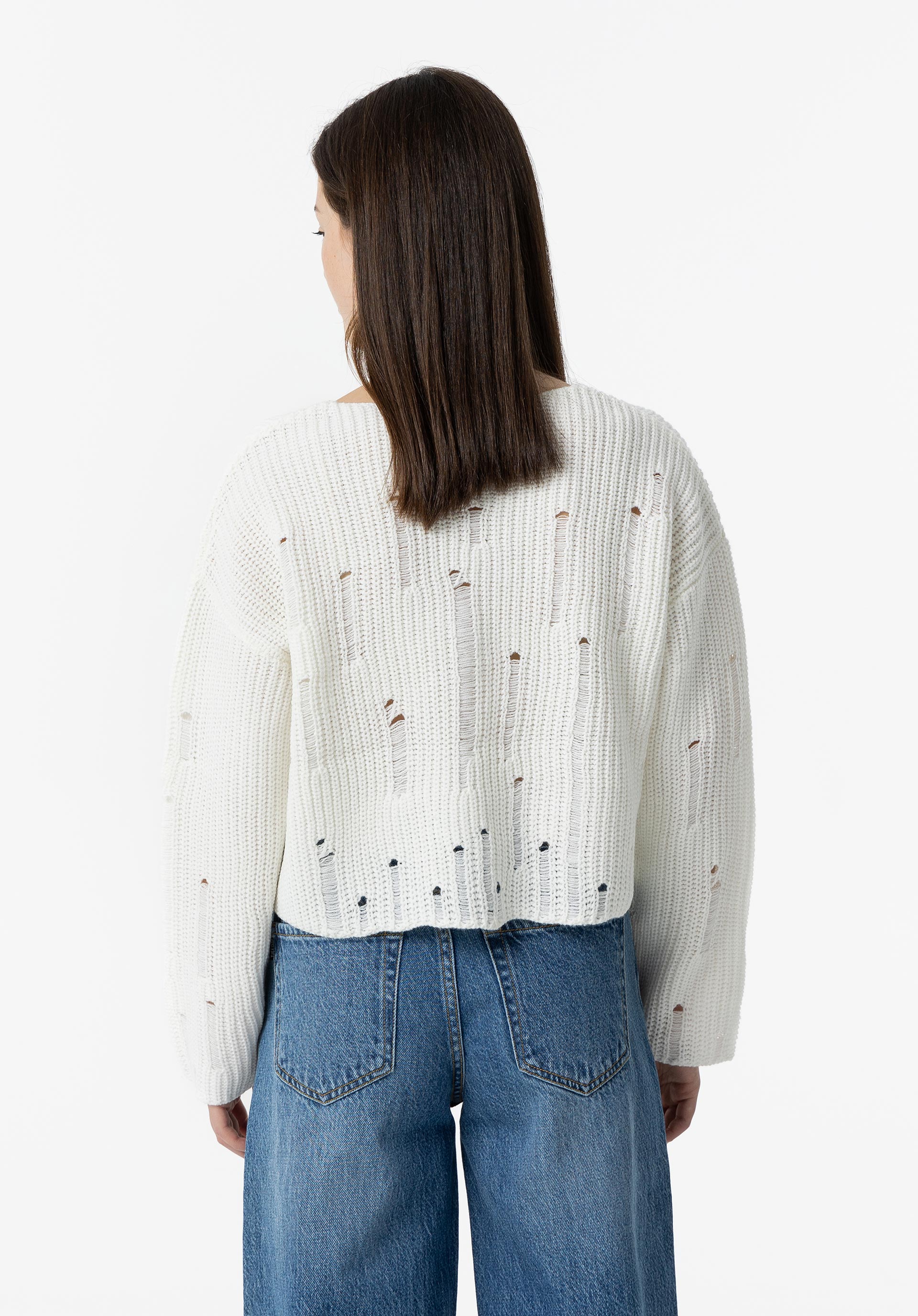 Camisola de Malha com Rasgões