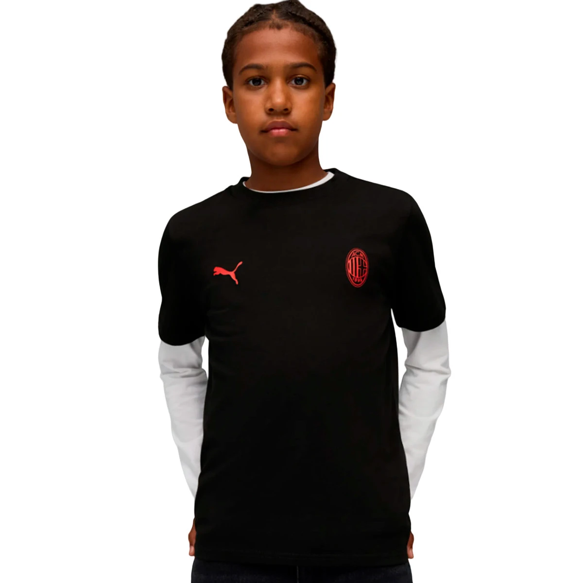 T-Shirt Puma AC Milan Fanswear 2025-2026 Criança